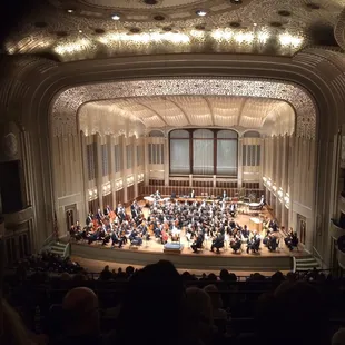 From the top balcony, at Shostakovich No. 4!