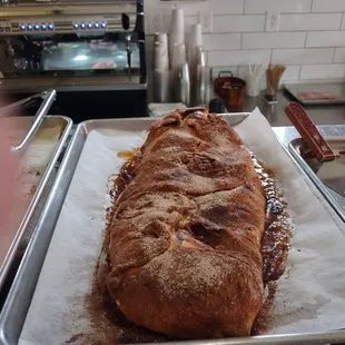 Hand made strudel!