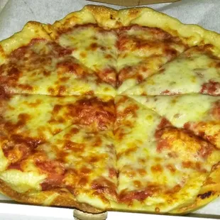 Large cheese pizza - bland