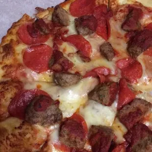 pizza, food