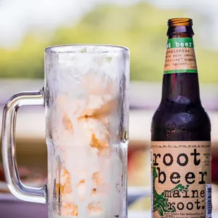 A sweet treat - Maine Organic Root Beer Float
