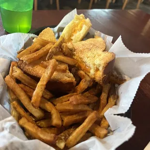 Cold Fries and Cold Grilled Cheese
