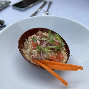Tuna Ceviche.