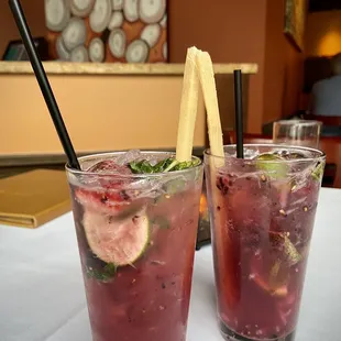 Berry Mojitos