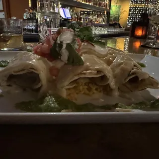 Frondosa Farm Mushroom Enchiladas