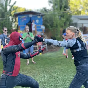 My sister-in-law made her own Winter costume