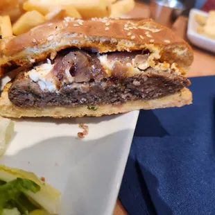 Lamb burger