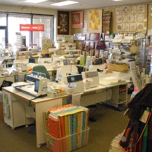 Authorized Husqvarna/Viking &amp; Pfaff Dealer and sewing machine repair services.