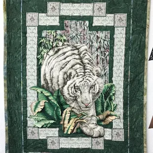 Thread Painted Tiger