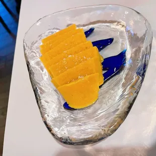 Mango Coconut Ice Cream? $free from the lovely restaurant.