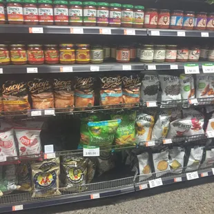 They have Good health veggies. They need GH potato chips cooked in avocado oil.