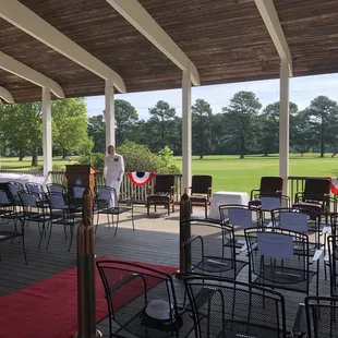 The pavilion is nice.