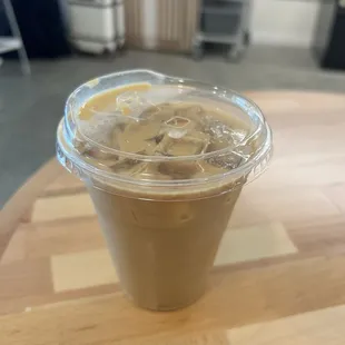 Iced latte was perfect