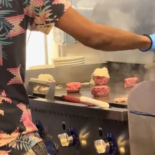 Thats a lot of meat per burger!