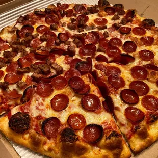 Pepperoni  + sausage