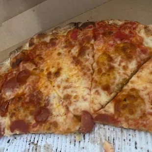 Half pepp &amp; cheese