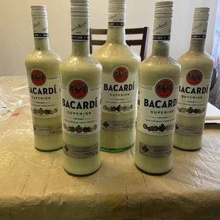 This is Coquito , traditional drink for Christmas holidays