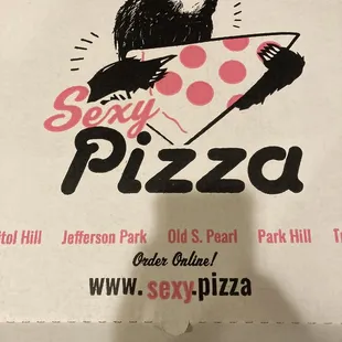 Sexy pizza take out box!!