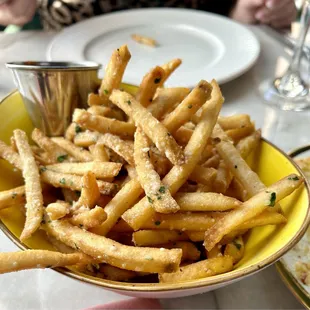 Truffle Parmesan fries.