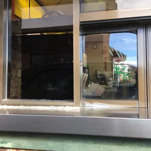 Drive-thru dining :)