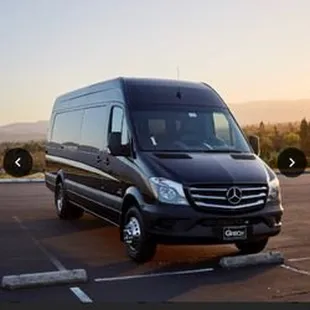 12 Passenger Mercedes Sprinter . Best vehicle for Wine Tours.