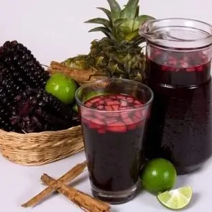 natural purple corn juice