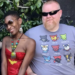 Me and Wonder Woman!