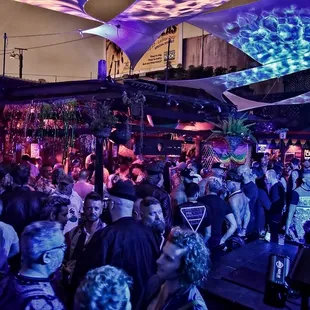 The Back Patio at the SF Eagle