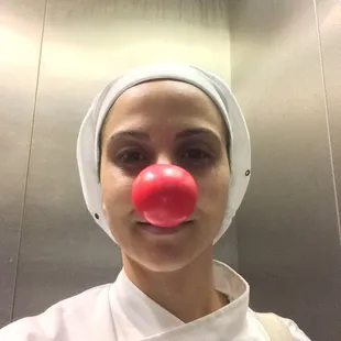 Chefs do not forget Red Nose Day