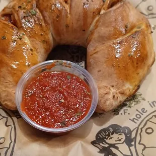 Build your own calzone.