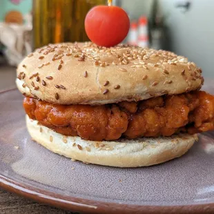 Buffalo chicken sandwich