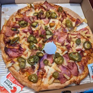 Hangover Aloha Pizza