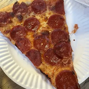 Mushroom Pepperoni Slice