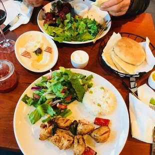Chicken Kebab Plate