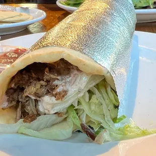 Lamb Gyro Wrap