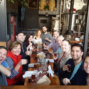 So much beer at Barrel Head. Thanks Ivan!