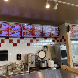 Plate meals menu