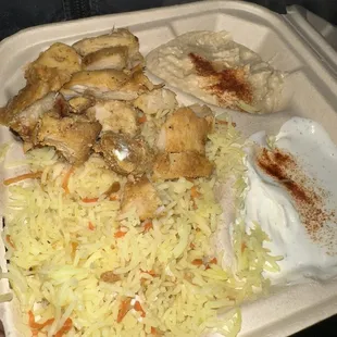 Chicken Rice Plate
