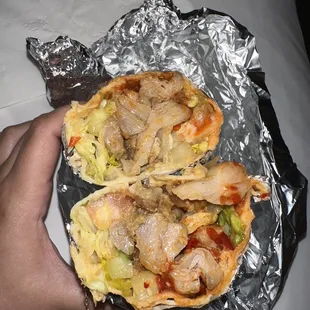 Chicken Shawarma Wrap
