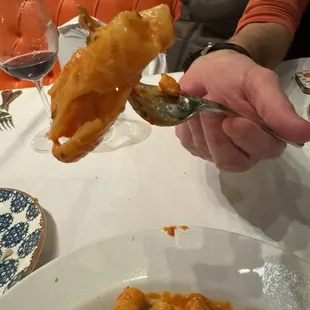 So overcooked. Breaking apart. Like a microwave meal.