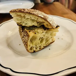 Grilled Base Camp Bakery Bread