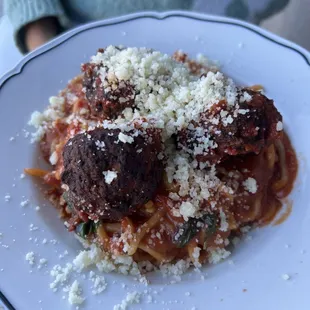Spaghetti and Meatballs