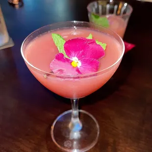 Watermelon Mint Vodka Cocktail
