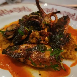 Grilled Spiced Calamari