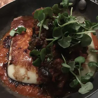 Grilled Provolone Cheese