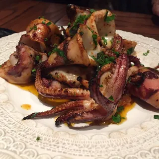 Grilled Spicy Calamari