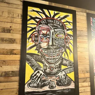 interior, pizza