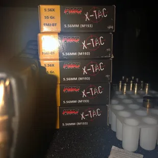 Ordered 5 boxes of 5.56 xtac PMC! Arrived packaged well.