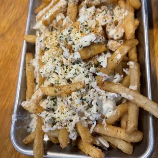 Crab fries