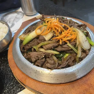 Beef Bulgogi(With Rice)